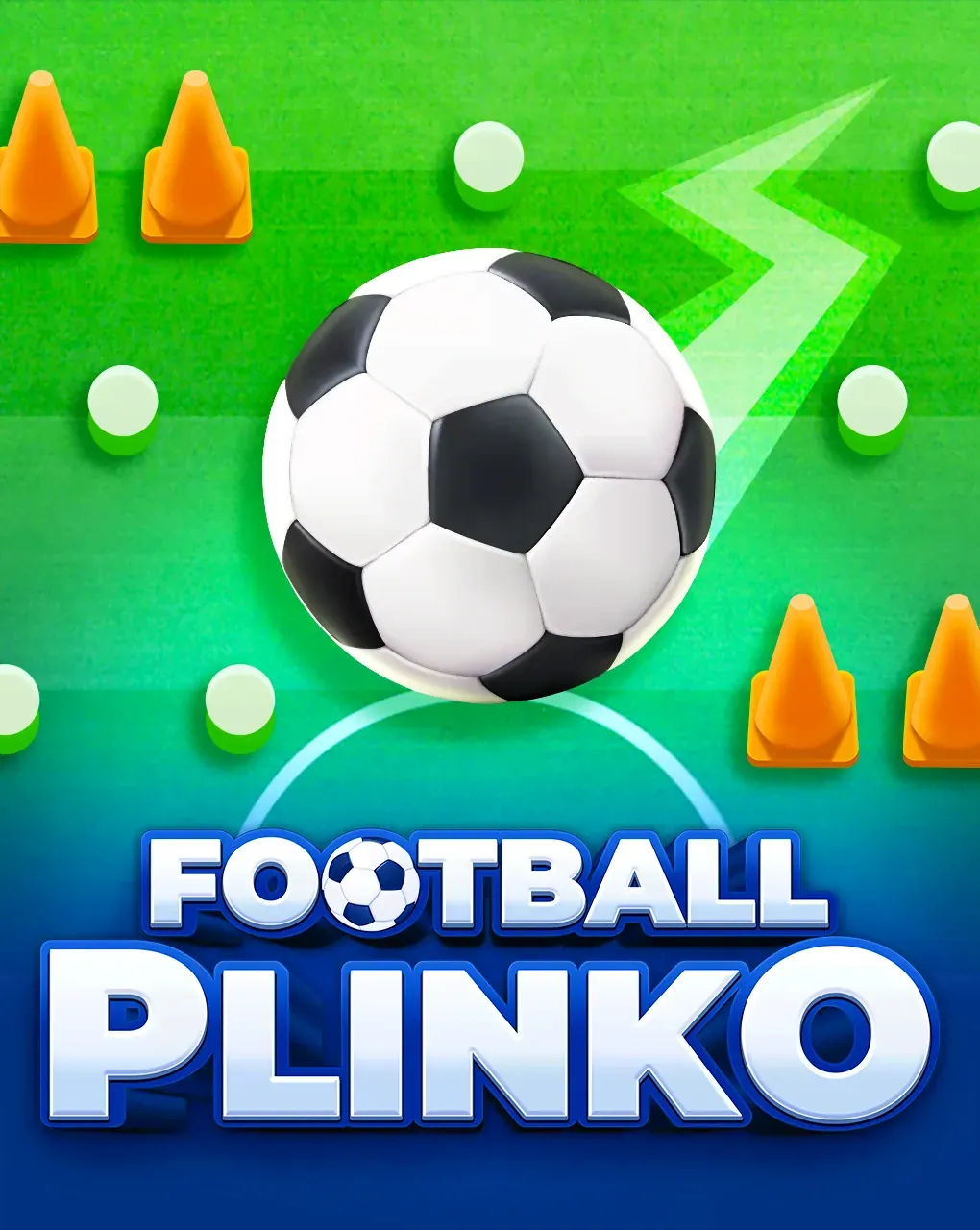 Football Plinko crash-style game